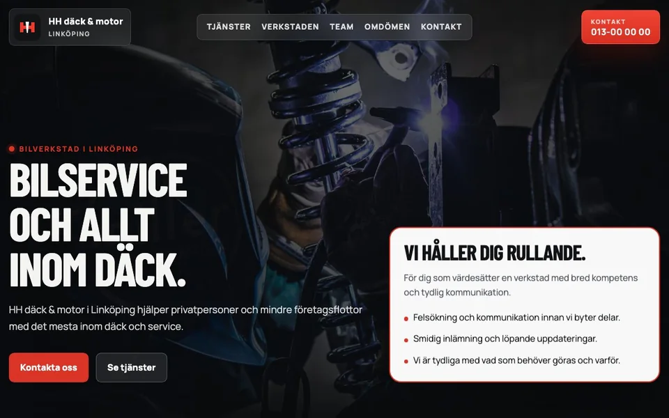 Motor – demo onepager